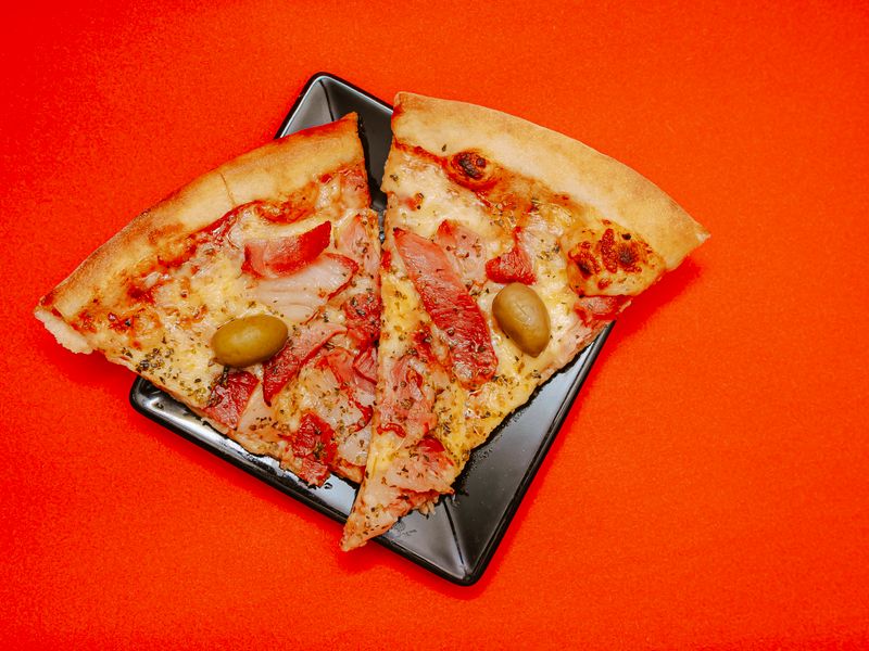 Meat lovers deep dish pizza loaded with toppings